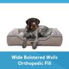 Bolstered Bliss Mattress Edition Dog Bed, Large, 36"x26", Up to 70lbs