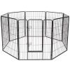 40 Inch 8 Metal Panel Heavy Duty Pet Playpen Dog Fence