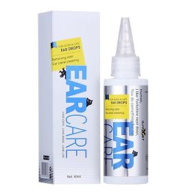 Pet Care Cleaning Ear Drop Ear Cleaning 60ml (Option: GJYC PET Ear Jingshu 60ml)