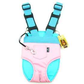 Pet Backpack Sandwich Sponge (Option: L-Pink)