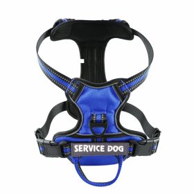 Oxford Cloth Strap Personalized Dog Back (Option: Blue-XL)