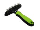 Pet Life Flex Series Dual-Row Grooming Rake Pet Comb