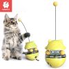 KIMPETS Cats Toy Tumbler Tracks Leaking Food Ball Toys Interactive Cat Intelligence Training Amusement Pet Products Cat Tunnel