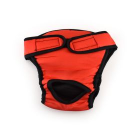 Pet Big Dog Menstrual Panties Menstrual Underwear Anti-harassment Menstrual Panties Pet Dog Underwear (Option: Red-XS)